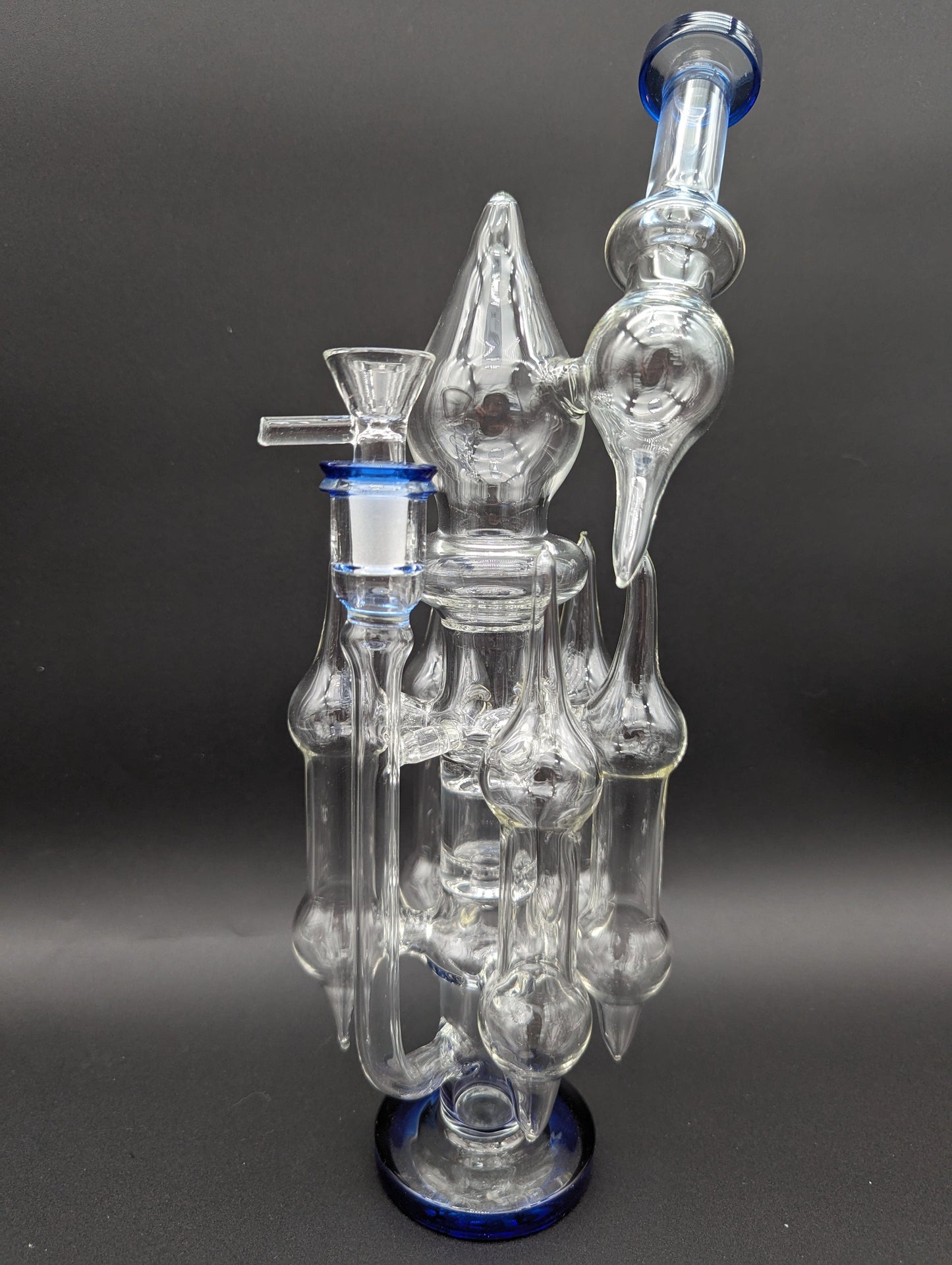 13" Microscope Tower Bong w/ Restriction