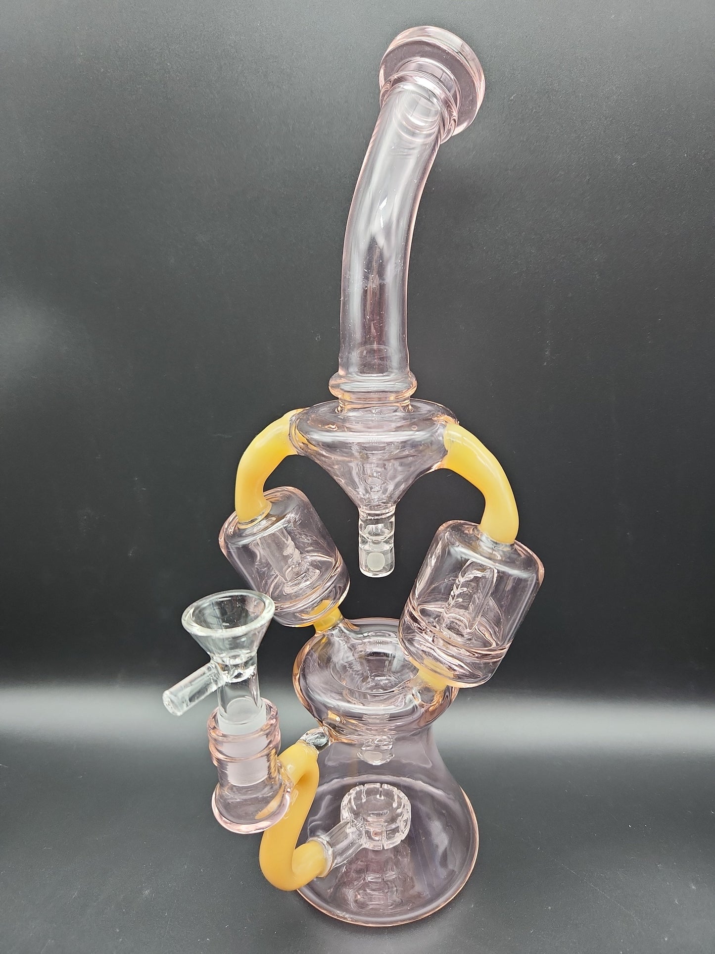 11" Twin Slit Open Circuit Recycler pink