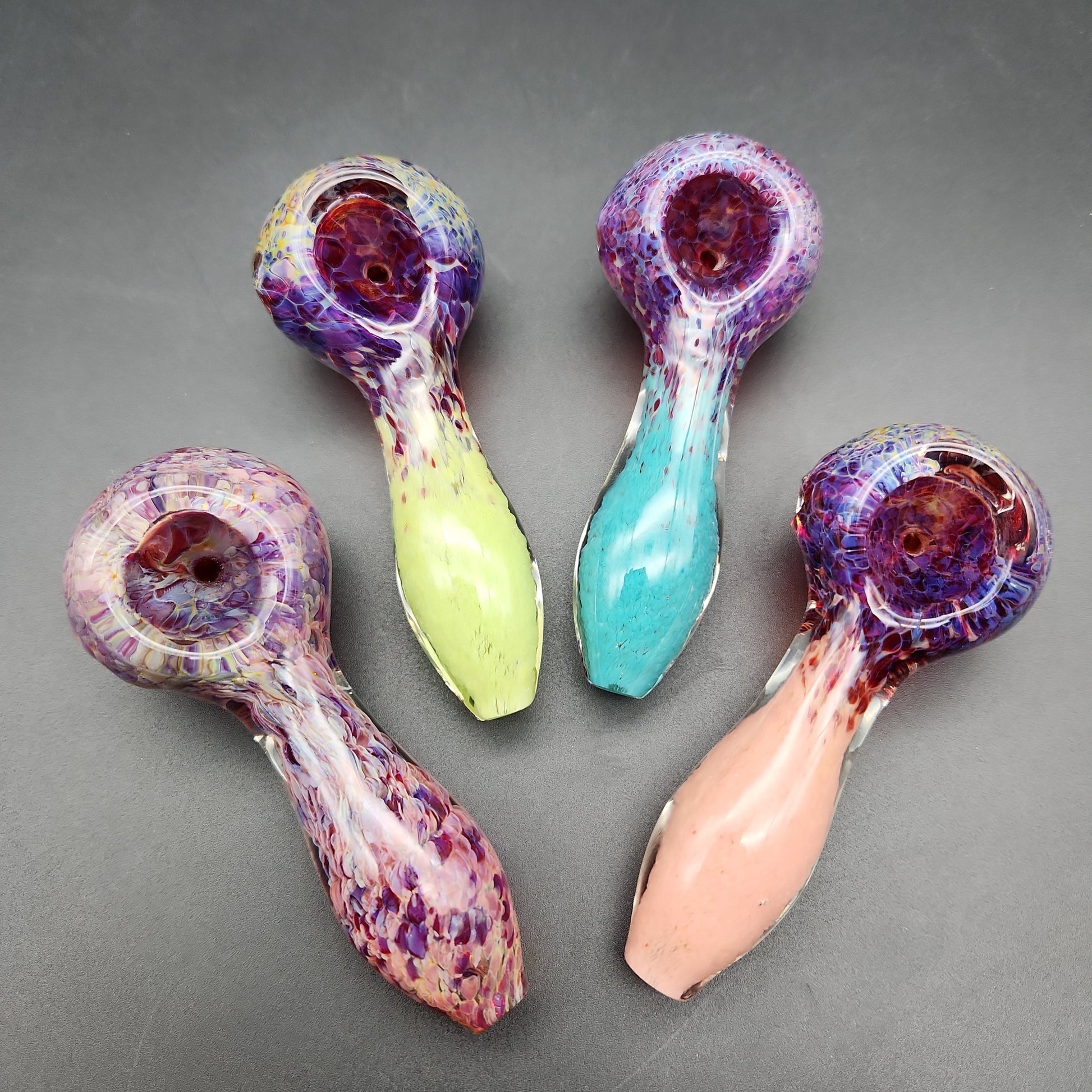 4" Dual Frit Hand Pipes