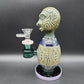 7" Aztec Egg Body Water Pipe Pink