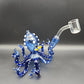 7" Colored Octopus Dab Rig Blue
