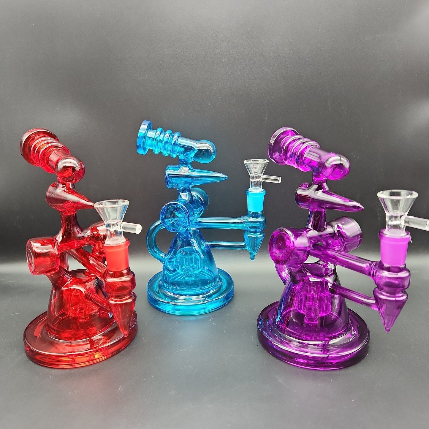 8" Color Glass Pointer Recycler