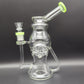 8" Fab Egg Recycler Water Pipe green