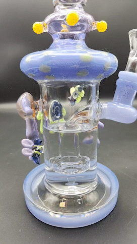 9" Dragonfly Honeycomb Drip Water Pipe - water function video