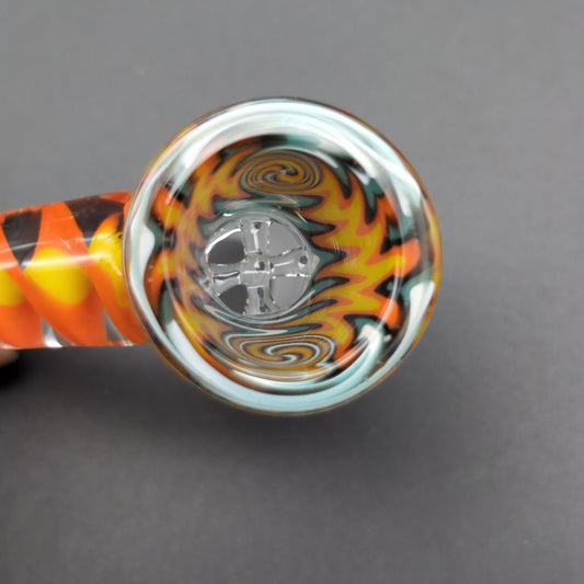 Curved Claw Bowl Piece 18mm with Screen