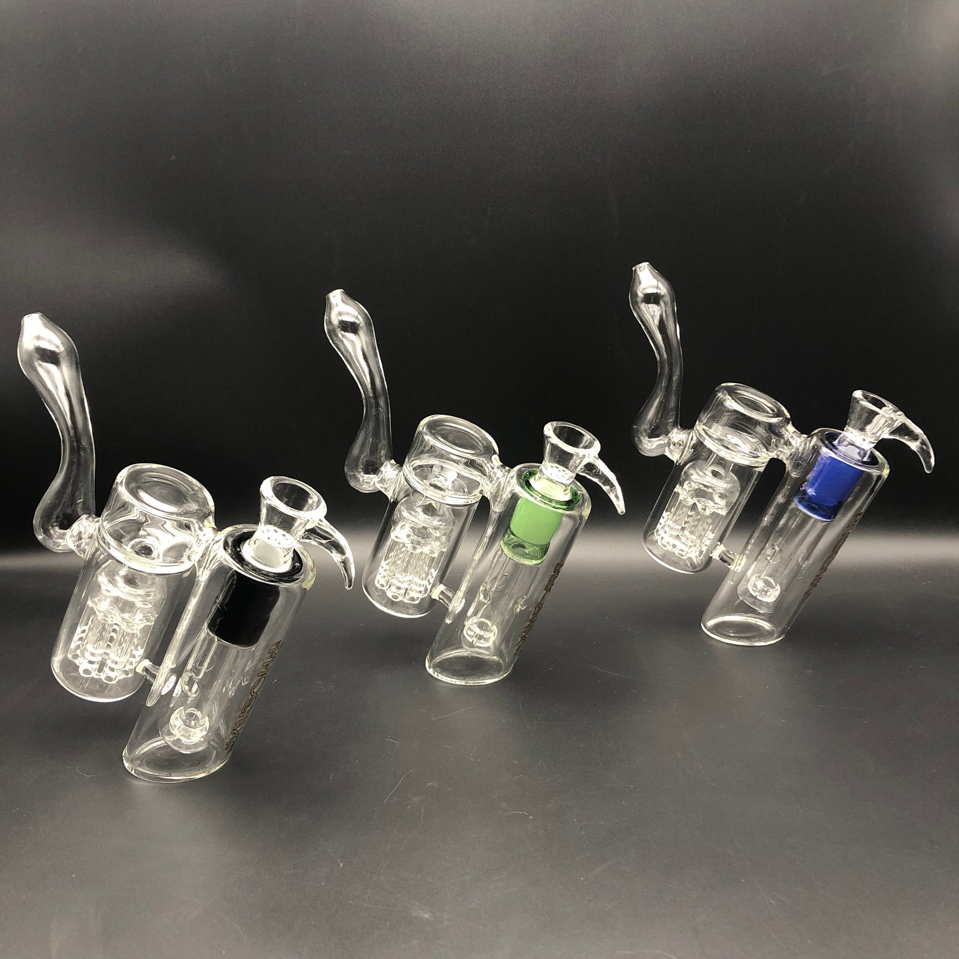 Dual Chamber Bubbler w/ 8-Arm and Showerhead Perc