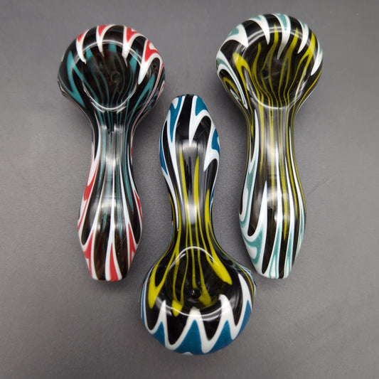 Full Wig Wag Hand Pipe 4"