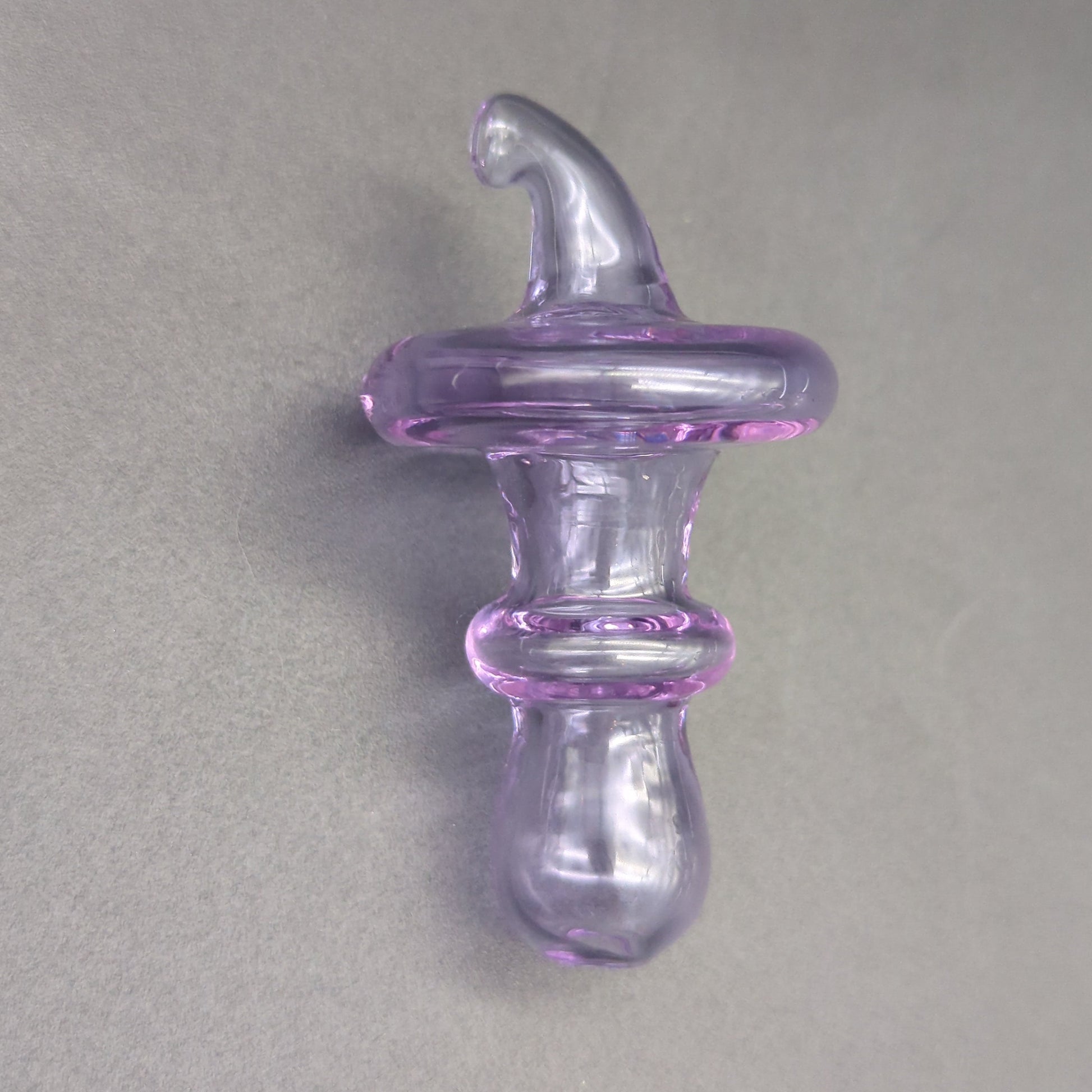 Glass UFO Directional Carb Cap Purple