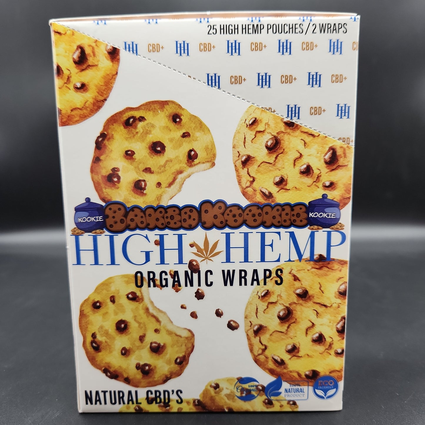 High Hemp Wraps - Box of 25 -Baked Kookies