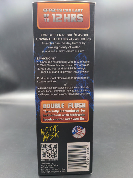 High Voltage Detox Double Flush Directions