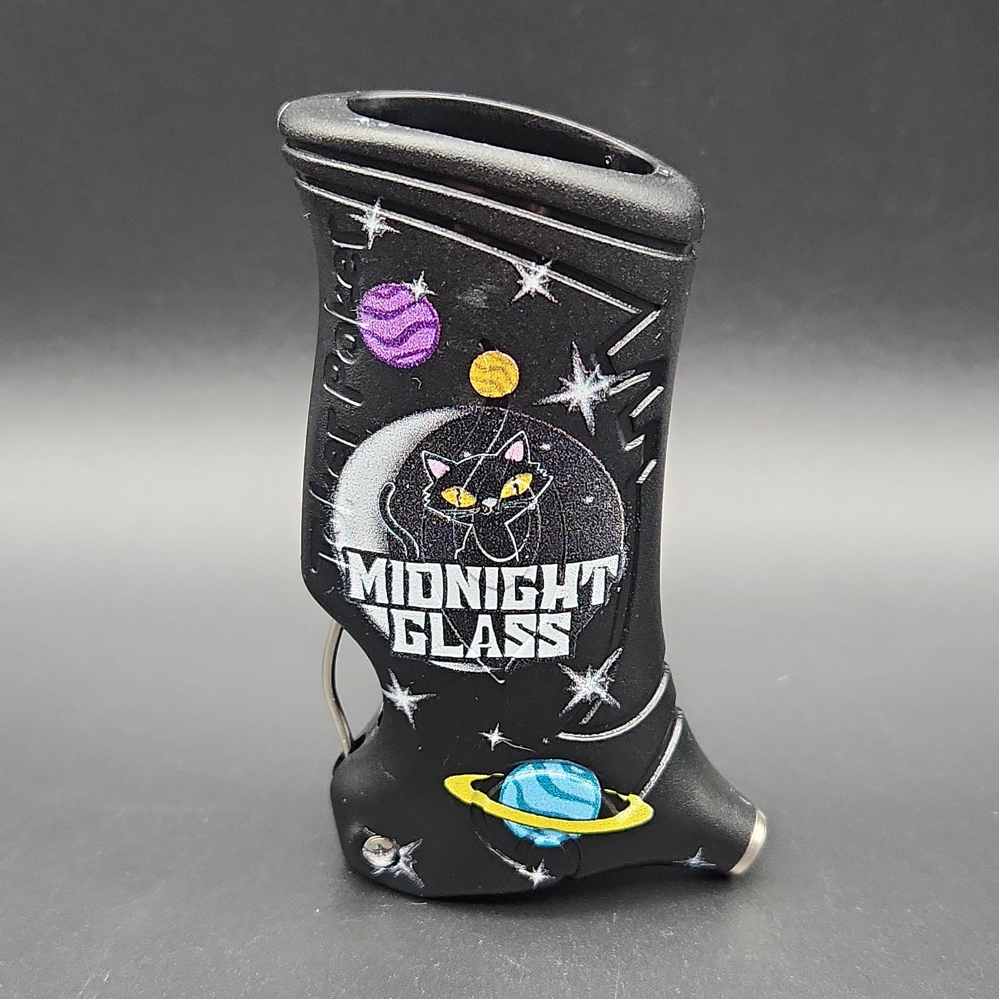 Midnight Glass Toker Poker Lighter Sleeve