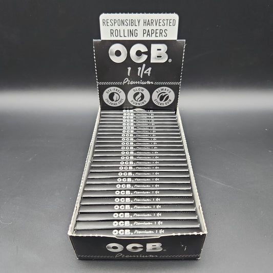 OCB Premium 1 1/4 Rolling Paper - Box of 24