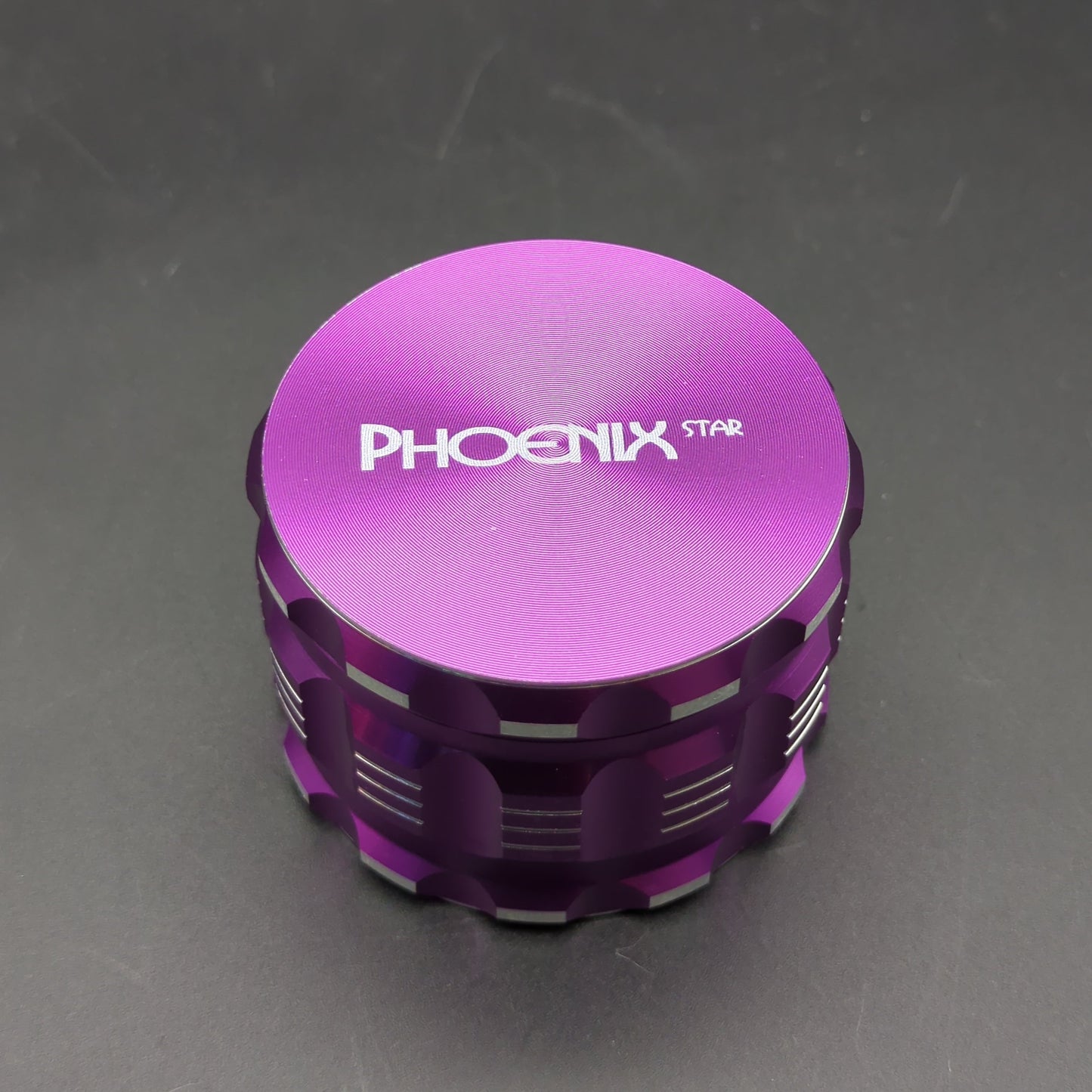 Phoenix Gripped 4 Stage Grinders purple