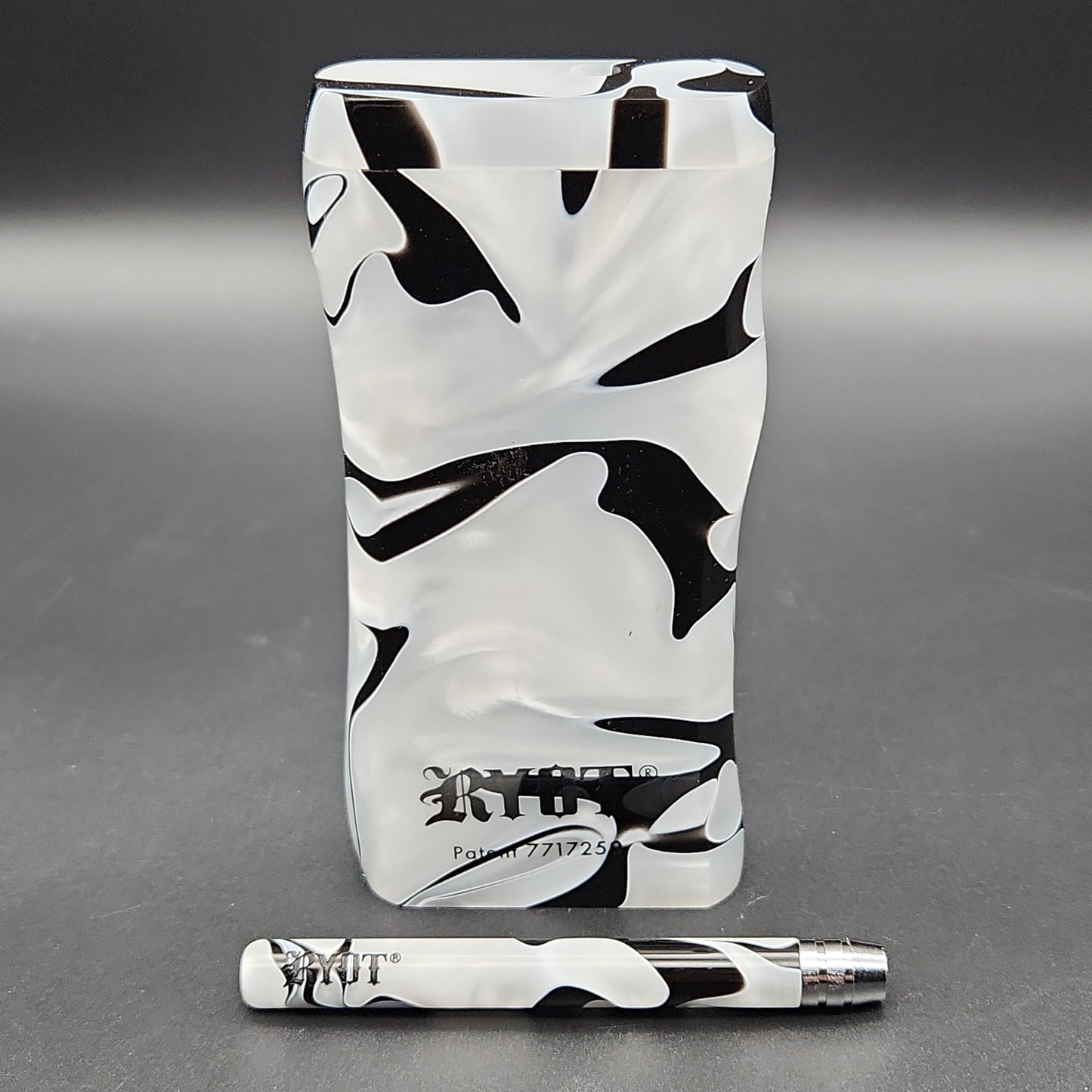 RYOT Acrylic Magnetic Taster Box - 3" / Large white and black