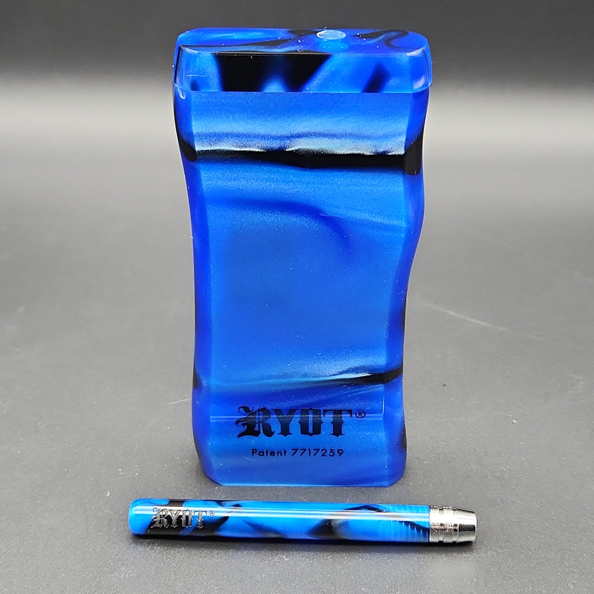 RYOT Acrylic Magnetic Taster Box - 3" / Large - blue and black