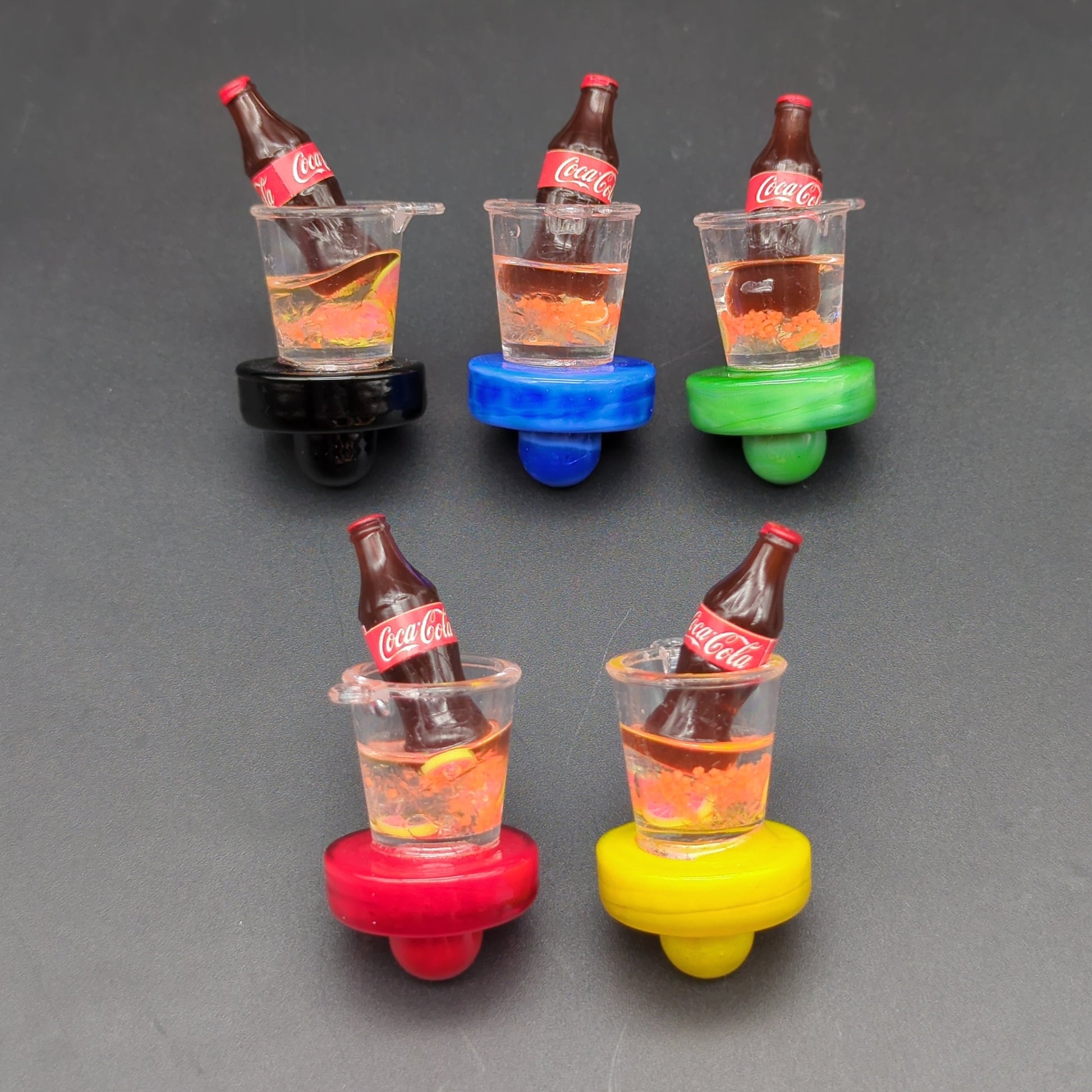 Soda Pop Colored Simple Carb Caps