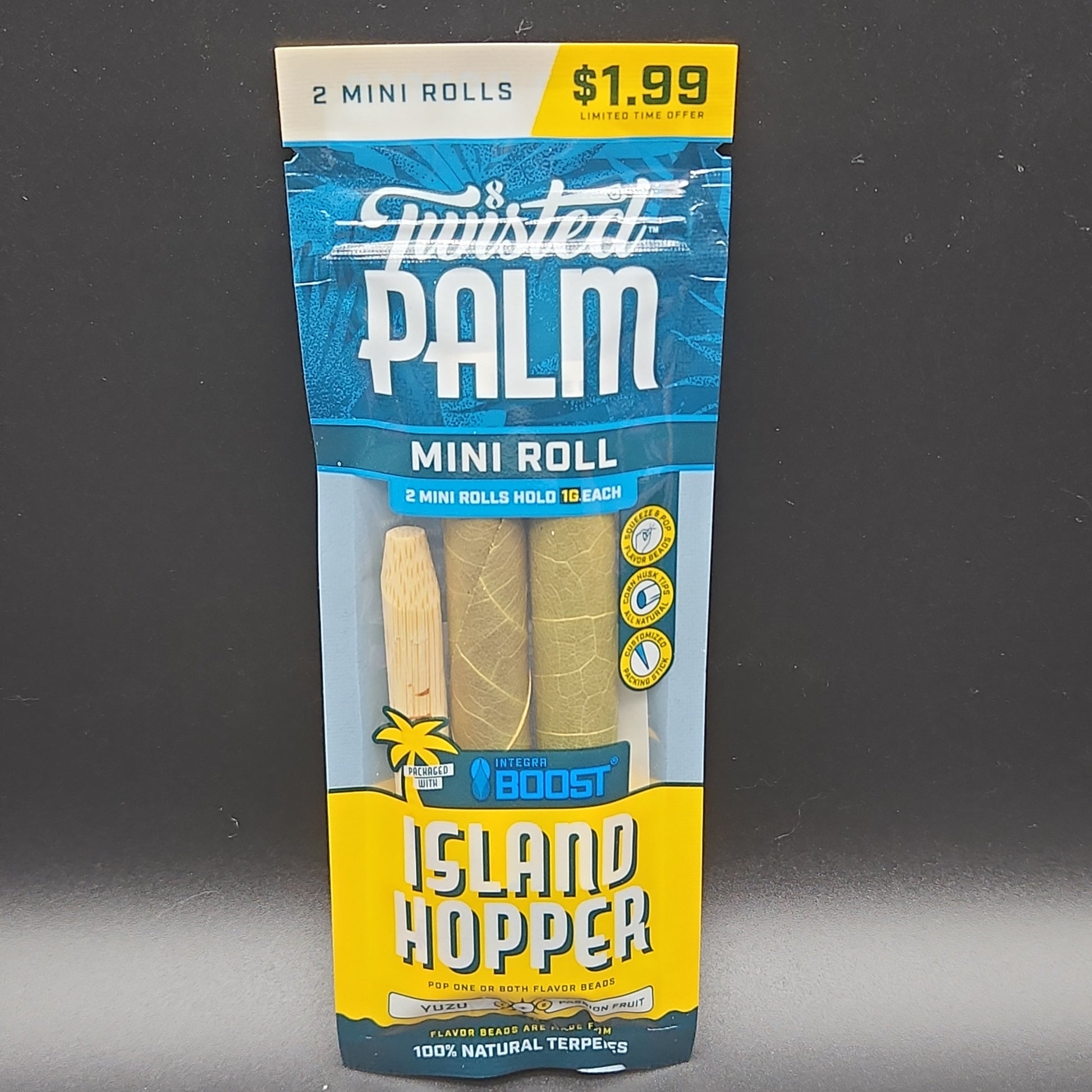 Twisted Palm Mini Leaf Rolls Island Hopper